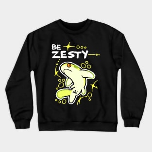 Zesty lemon shark Crewneck Sweatshirt